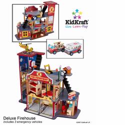 KidKraft 63214 Deluxe Fire Rescue Set
