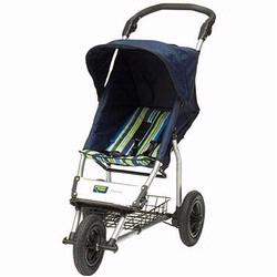 Mountain Buggy Urban Single Jogging Stroller - Navy Dot