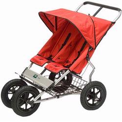 Mountain Buggy Urban Single Jogging Stroller - Red Dot