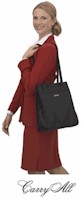 The Ameda Purely Yours ™ breast pump with Carry All: a reliable and professional grade breast pump complete with designer Carry All bag.