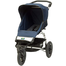 Mountain Buggy Urban Single Jogging Stroller - Navy Dot