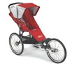 BabyJogger 68713 Performance Single Jogging Stroller, Red-Silver
