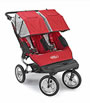 Baby Jogger 69063 City Classic Double Jogging Stroller, Red/Silver
