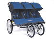 Baby Jogger 68872 Q-Series Triple Stroller, Blue