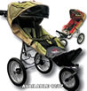 Dreamer Design Axiom 1 Special Needs Stroller, Uptown Red