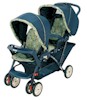 Graco 7919SUP DuoGlider LXI Twin Stroller in Super Safari Design