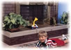 Kid Kusion Fireplace Bumper Pad 