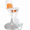 Boon Flair-Elite High Chair stainless steel base Boo-Elite, White/Orange and Blue/White