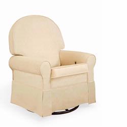 Shermag 2009 37214.G8.0183 Pearl Round Back Super Smooth Upholstered Glider/ Rocking Chair