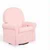 Shermag 2009 37214.G8.0185 Pink Round Back Super Smooth Upholstered Glider/ Rocking Chair