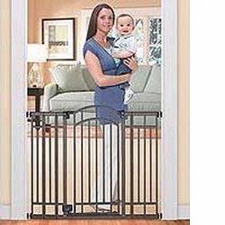 Summer Infant Sure & Secure Extra Tall Decorative Walk-Thru-Metal, Bronze