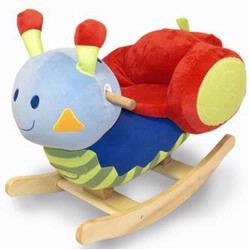 Rockabye 85007 Rocking Sandy Snail Rocking Toy