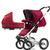 4Rider Newborn Stroller System - Team Red