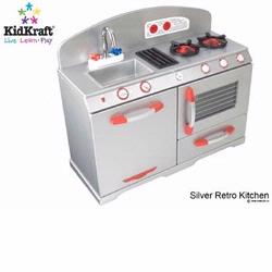 KidKraft Silver Retro Kitchen 53170
