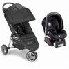 Baby Jogger 67100BTKIT City Mini Travel System Kits - Black/Black and Blacktie