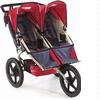 BOB ST0732 Duallie Sport Utility Double Jogging Stroller, Red 