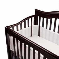 Breathable Baby 10111 Breathable Baby Crib Bumper - White