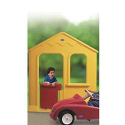 Careplay 4102 Playhouse Façade - Red/yellow Picture