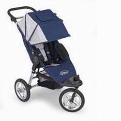 Baby Jogger 69052 City Classic Single Jogging Stroller, Navy/Silver