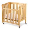 Foundations 55-SS-N4 Royale Folding Drop Side Full-Size Crib - Natural