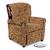 Dozydotes 10888 MicroSuede Classic 7 Button Children's Recliner - All Cheetah Made in USA 