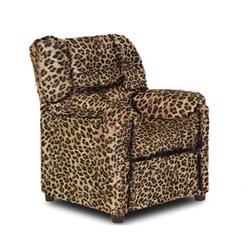Dozydotes 10891 Micro Suede Stratolounger Children's Recliner - All Cheetah