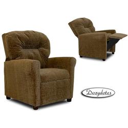 Dozydotes 10168 Contemporary Childrens Recliner - Hot Chocolate