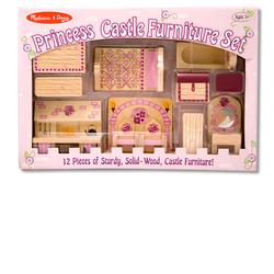 Melissa & Doug 3570 Princess Castle Furniture Set