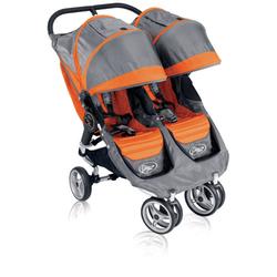 Baby Jogger 87179 City Mini Double Stroller, Orange-Gray