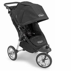 Baby Jogger 68080 City Elite Single Jogging Stroller, Black-Black