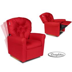 Dozydotes 10712 Classic Rocker Childrens Recliner - Rocket Red