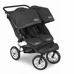 Baby Jogger 68090 City Elite Double Jogging Strollers, Black