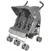 Maclaren WOX15013 Twin Techno - Charcoal on Silver