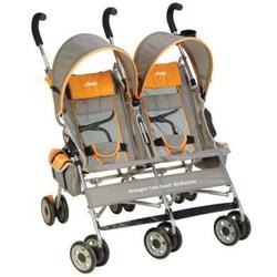 Kolcraft JT008-XFI, Jeep Wrangler Twin Sport All Weather Stroller - Fierce