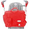 Stroll-Air DB794R Messenger Diaper Bag - Red