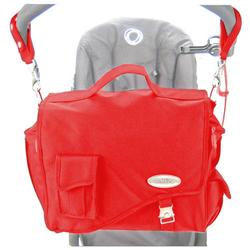 Stroll-Air DB794R Messenger Diaper Bag - Red