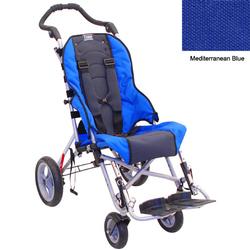 Convaid CX10 903314-903850 Cruiser Cordura 30 Degree Fixed Tilt Wheelchair - Mediterranean Blue