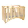 Anka ASC40301 Sova Convertible Crib - Whitewash/Natural