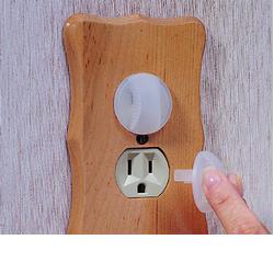 KidCo S360 Electrical Outlet Cap - 12 Pk