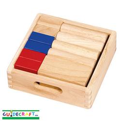 Guidecraft 3071 Mini Unit Blocks, 16 pc. set