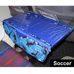 Love To Travel Products The Kids Trayblecloth And Activity Center - Soccer Picture