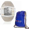 Polar FT40 Heart Rate Monitor 90033477, Female Beige with FREE Polar Cinch Bag