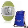 Polar FT40 Heart Rate Monitor 90033482, Female Green with FREE Polar Cinch Bag