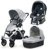 UPPAbaby VISTA Mica Travel system with peg perego Nero car seat  