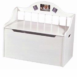 Guidecraft 83510 Spindle Toy Chest - White Picture