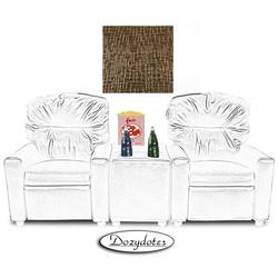 Dozydotes 10779 Child Recliner Chair Theater Seating, Hot Chocolate