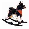 Charm Plush Rocking Brown Horse - Model 82191
