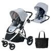 B-Ready Stroller & Pink 2nd Seat - Pink