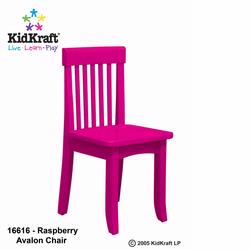 Kidkraft 16616 Avalon Chair Raspberry Deemak006