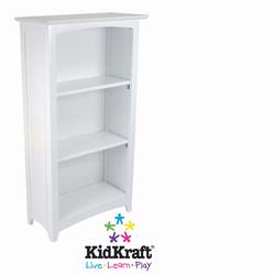 Kidkraft 14001 Avalon Tall Bookshelf White Deemak006